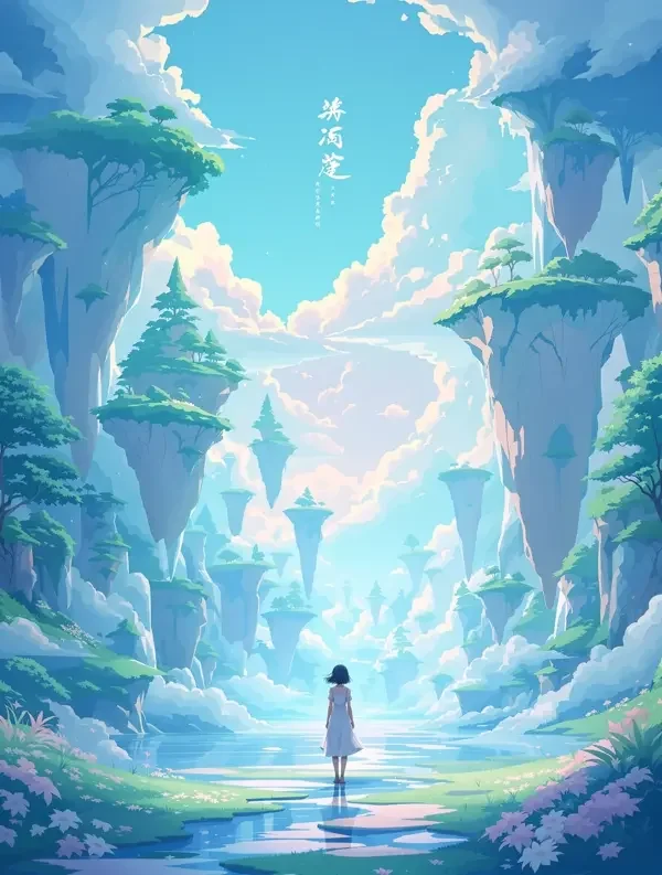 苍蓝幻境 海报封面